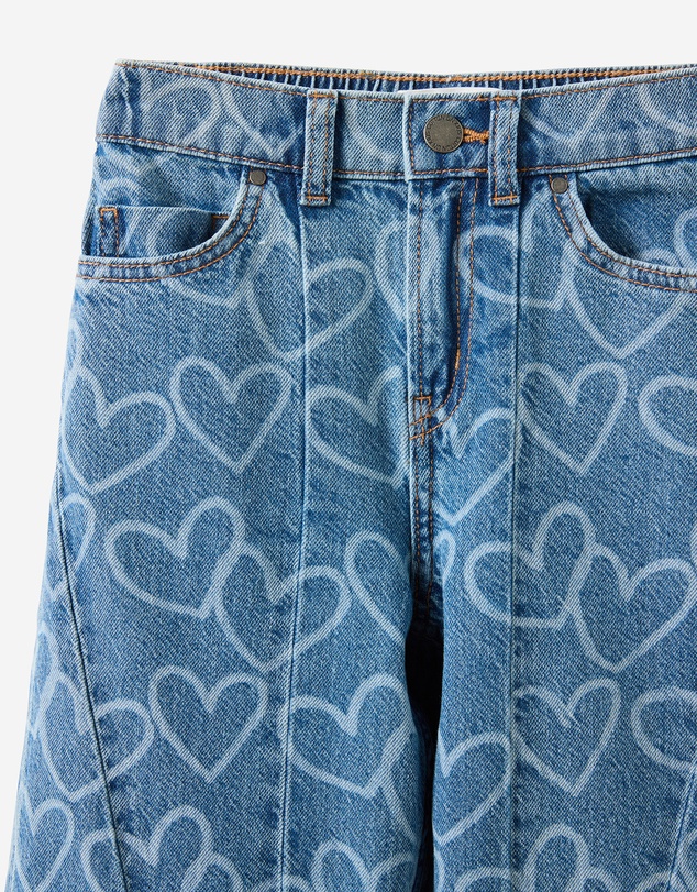 Cotton On Kids - Super Wide Leg Denim Jean