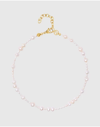 Nialaya Jewellery - St. Tropez Pearl Choker