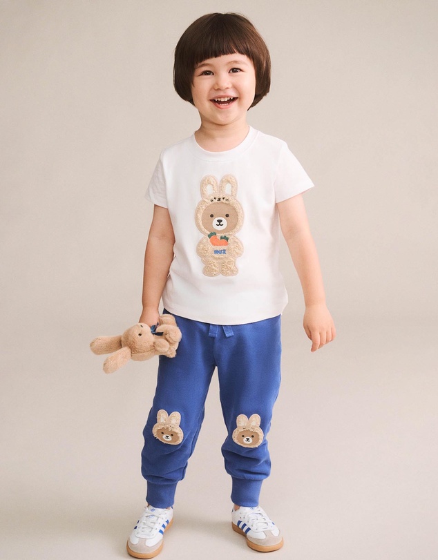 Huxbaby - Bunny Hux Short Sleeve Tee - Babies-Kids