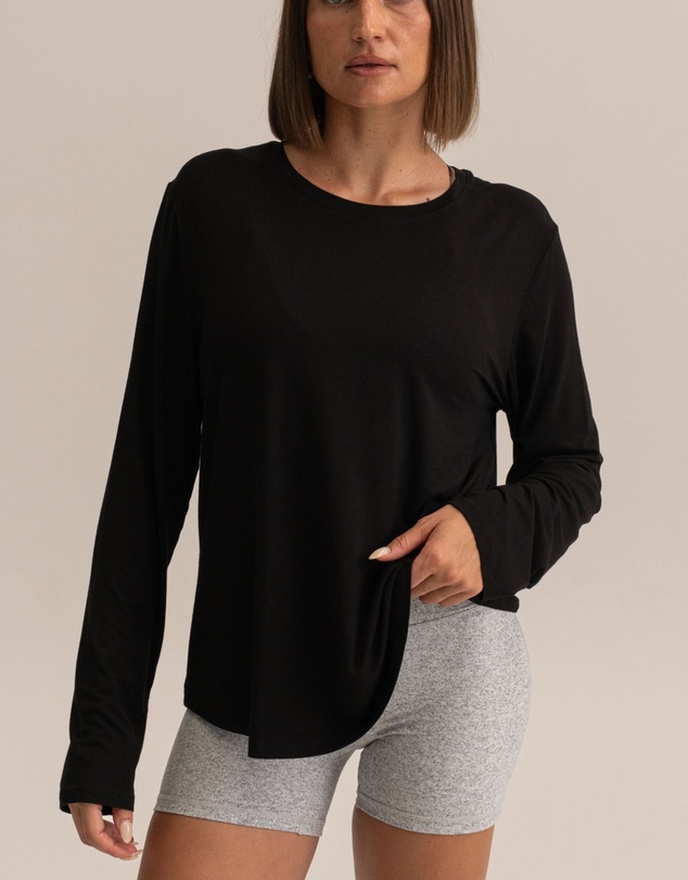 HyperLuxe The Label - Loose L/S Top