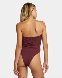 RVCA - Womens Chevy Grooves One Piece Swimsuit