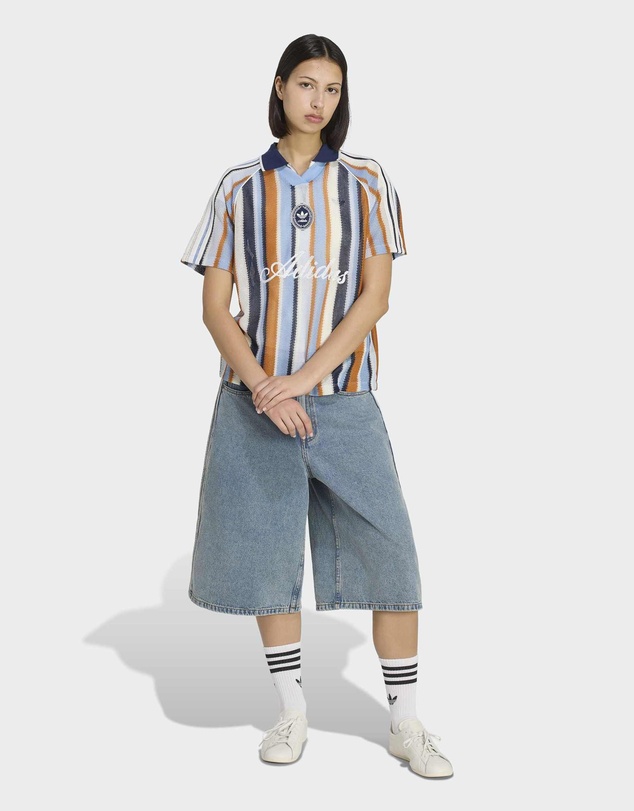 adidas Originals - ADIDAS ORIGINALS SUMMER GLOW KNITTED OVERSIZED JERSEY Womens