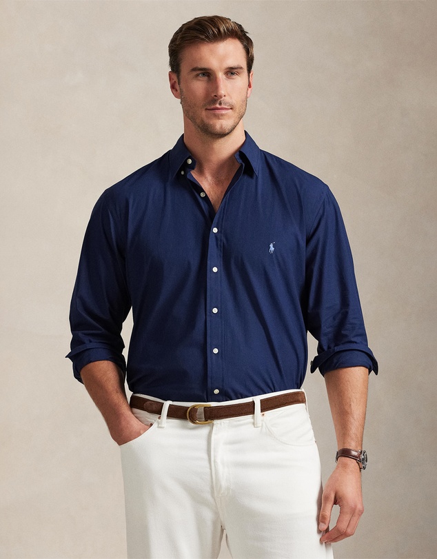 Polo Ralph Lauren - ICONIC EXCLUSIVE - Big & Tall Stretch Poplin Shirt