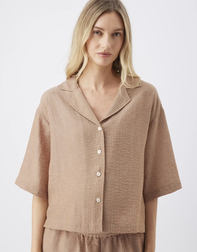 Ripe Maternity - Paige Stripe Shirt
