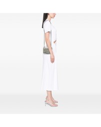 Pre-Loved by Azura Reborn - Pre-Loved Mini Square Classic Chevron Iridescent Calfskin Single Flap
