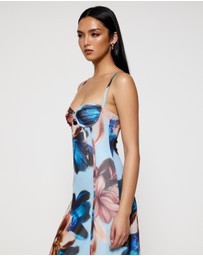 Lover - Clara Bustier Midi Dress