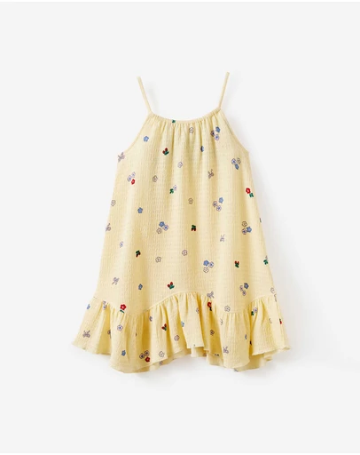 Cotton On Kids - Hazel Scalloped Sleeveless Dress