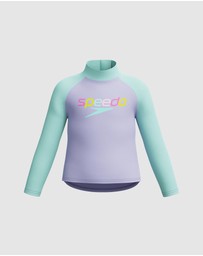 Speedo - Print LS Rashie - Babies-Kids