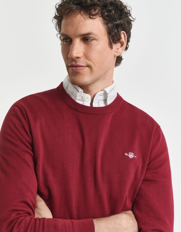 Gant - Classic Cotton Crew Neck Sweater