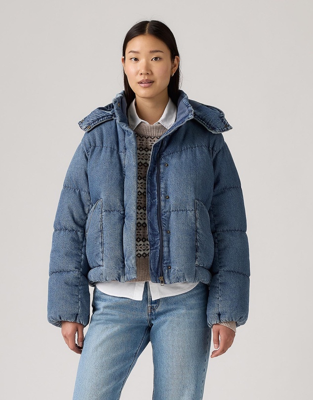 Levi's - Western Bubble Shortie City Worn Ow Jacket