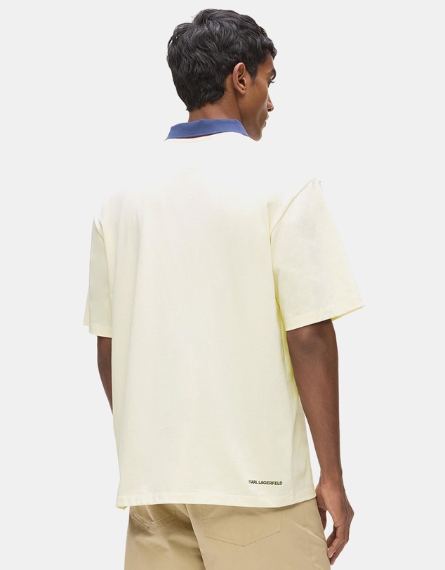 Karl Lagerfeld - Ikon Collared T-Shirt