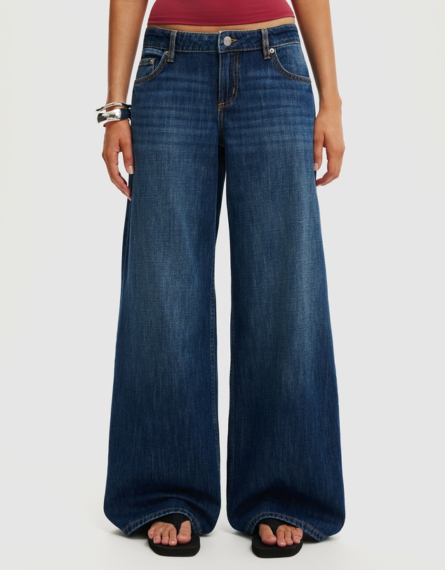 Cotton On - Low Rise Wide Jeans