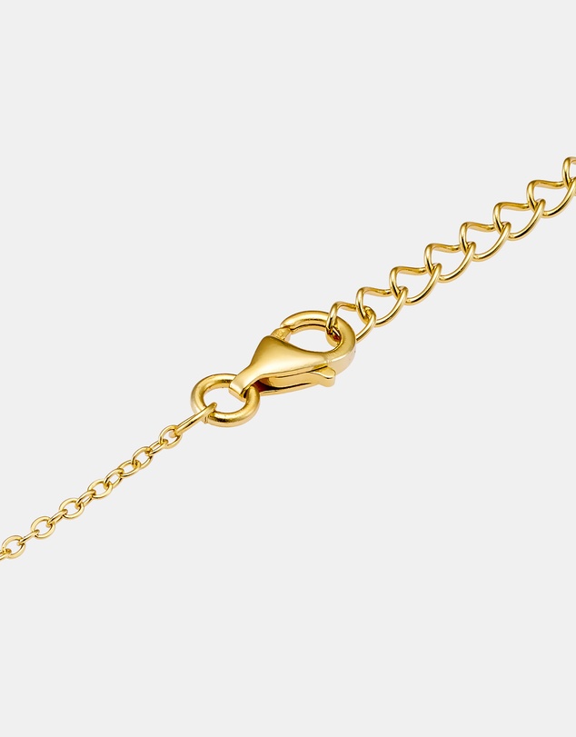 Zoe Olivia - 14K Gold Vermeil Bean Necklace