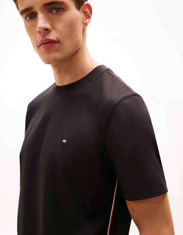 Tommy Hilfiger - Global Stripe Side Seam Jersey T-Shirt