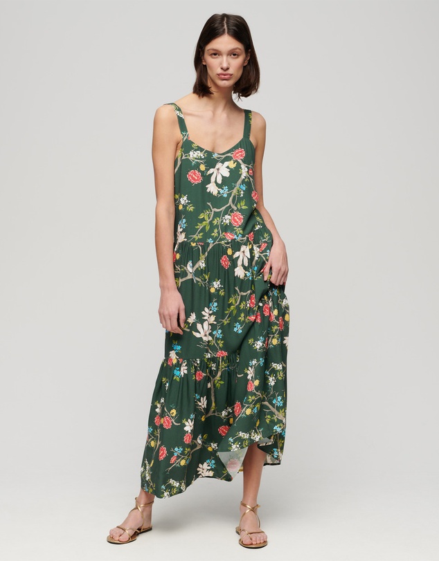 Superdry - Woven Tiered Maxi Dress