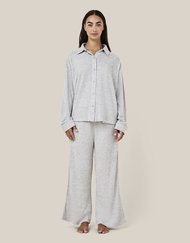 Papinelle - Super Soft Waffle Full Length PJ Set