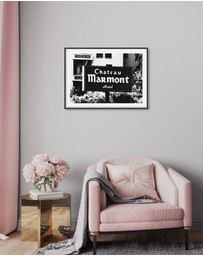 Olive et Oriel - Chateau Marmont Art Print