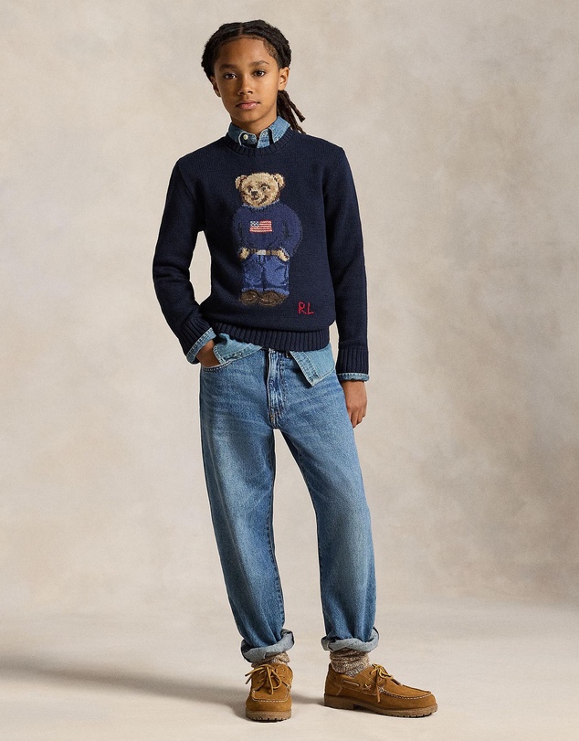 Polo Ralph Lauren - Polo Bear Cotton Sweater - Teens