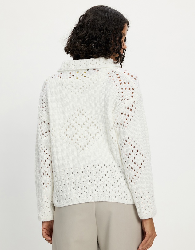 Mossée - Kaia Chunky Crochet Cardigan