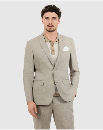 Tarocash - Cove Stretch Linen Blazer