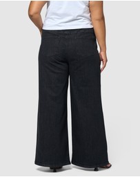 Indigo Tonic - Luxe Wide Leg Comfort Waist Jean
