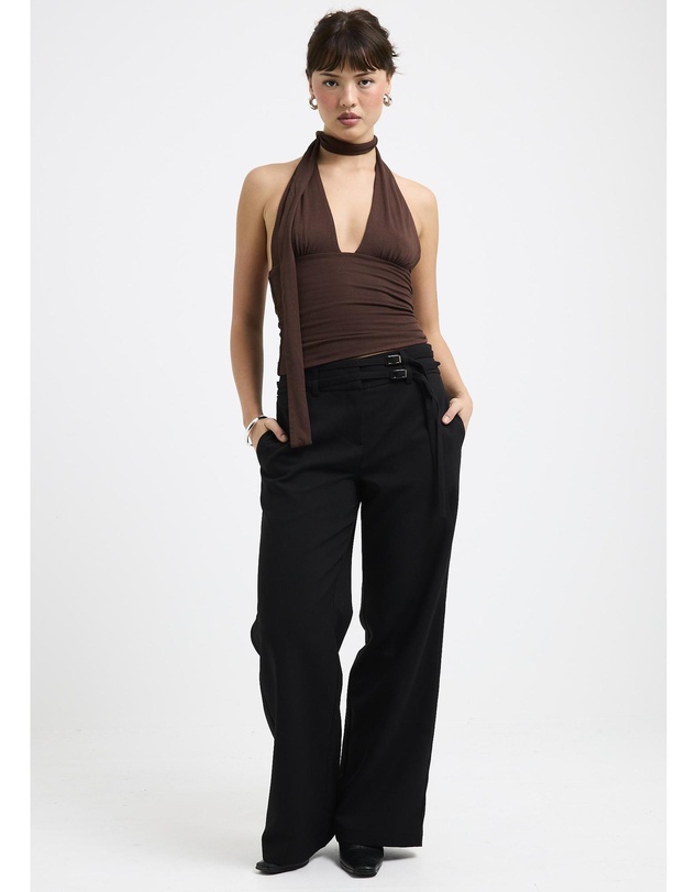 Alice In The Eve - Eloise Halter Scarf Top