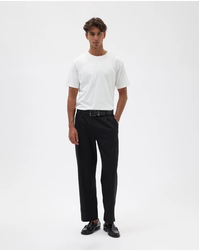 AERE - Pleated Wool Blend Trousers