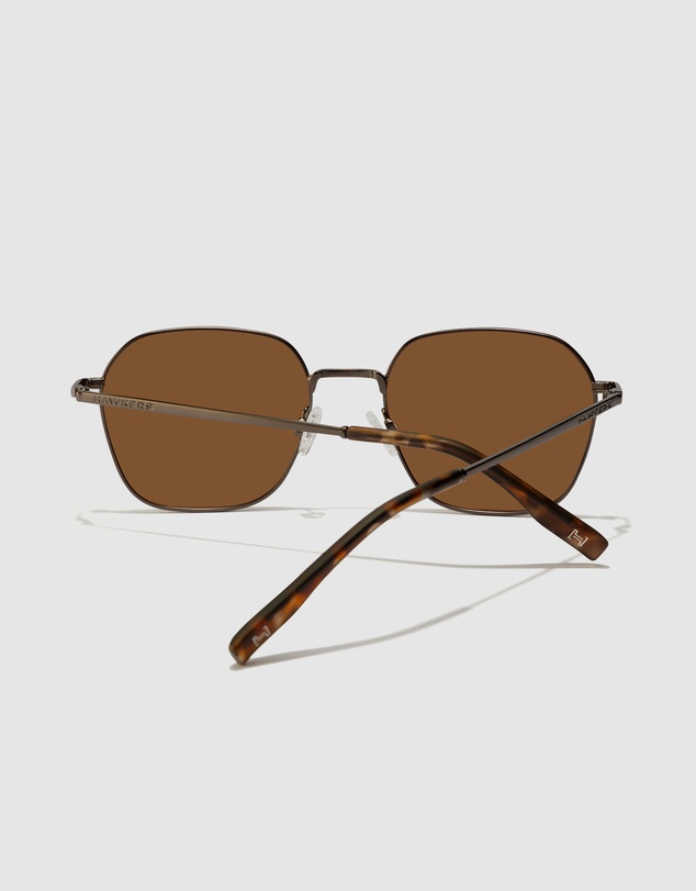 Hawkers Co - HAWKERS - Polarized Gun Metal Olive RISE Sunglasses for Men and Women UV400