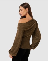 Forever New - Cynthia Tipped Shoulder Top