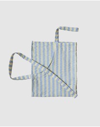 Mosey Me - Butter Blue Seersucker Apron