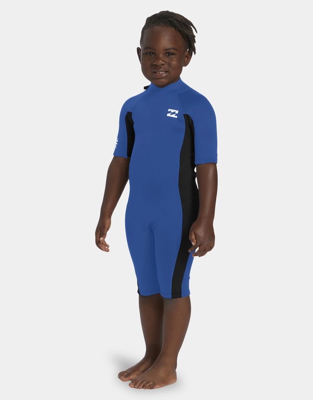 Billabong Kids - Girls 2 to 6 2/2mm Foil Back ZIp Springsuit