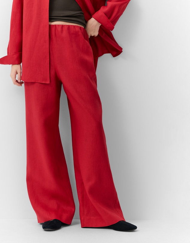 UNISON - Essential Linen Wide Leg Pant