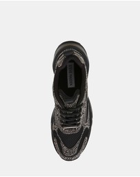 Steve Madden - Zonar-R Black/Pewter Sneakers