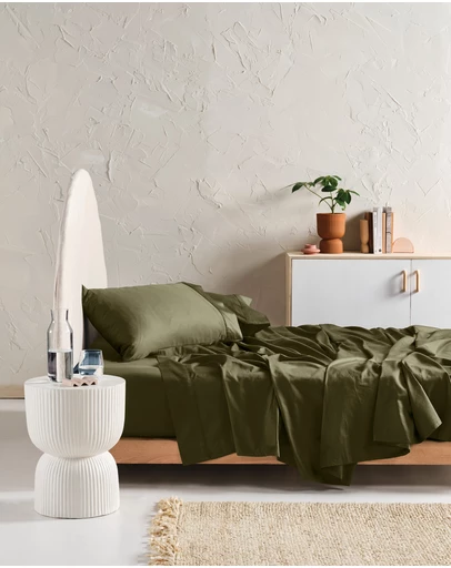 Linen House - Augusta 500TC Cotton Sateen Sheet Set