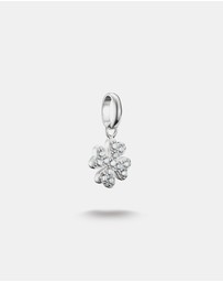 THOMAS SABO - THOMAS SABO Connect Charm lucky clover with stones