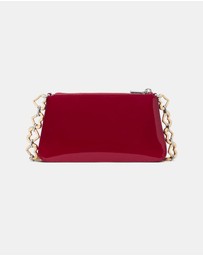 Kate Spade - Grace Patent Leather Heart Pochette