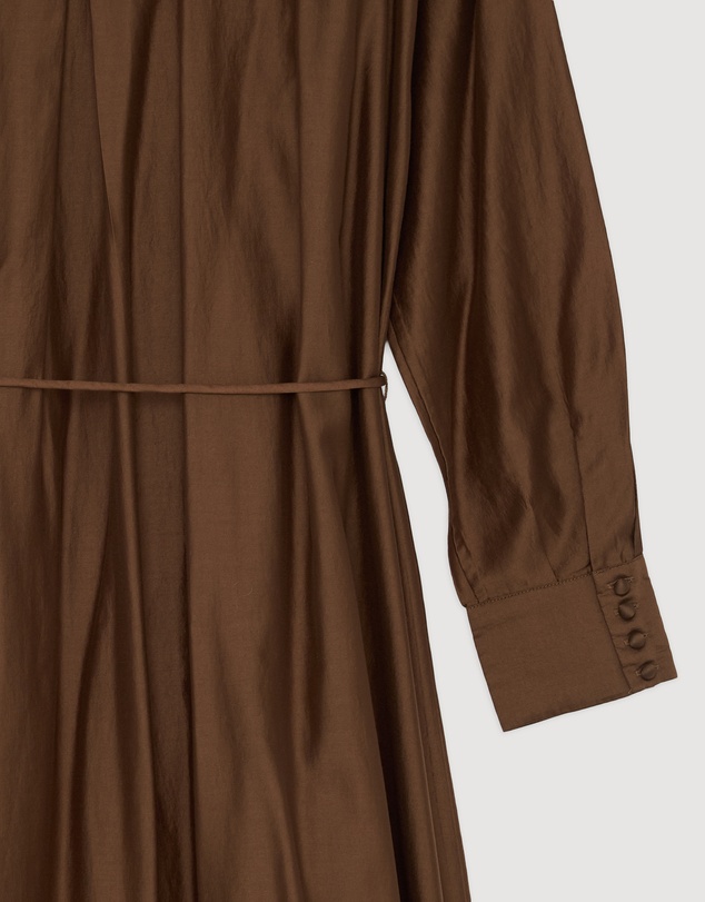 Revibe - Repaired Minima Esenciales Paloma Maxi Shirt Dress - AU 16