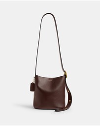 Coach - Natural Grain Leather Bleecker Bucket Bag 21
