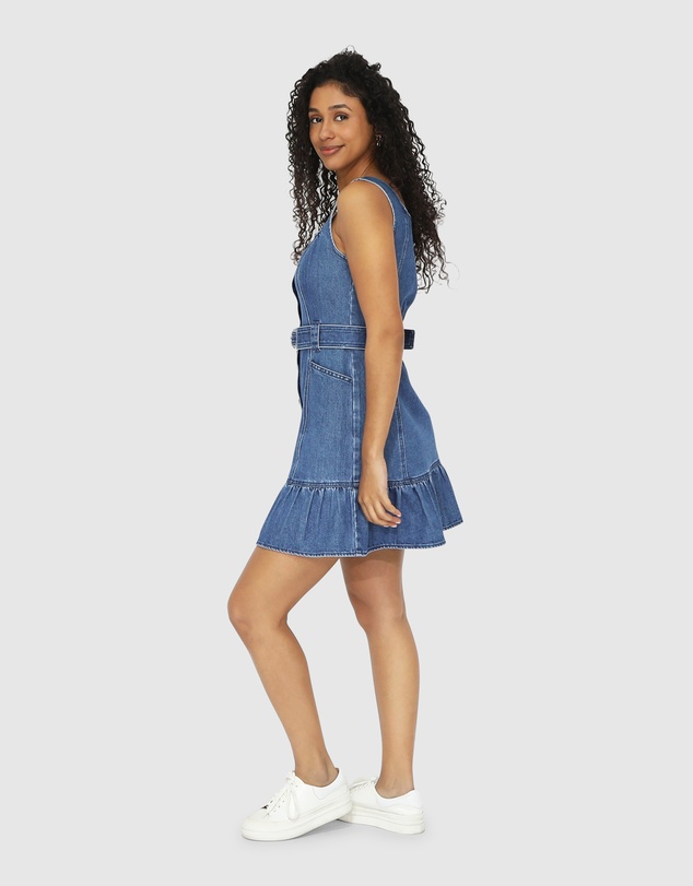 Belle & Bloom - Reunite Denim Mini Dress