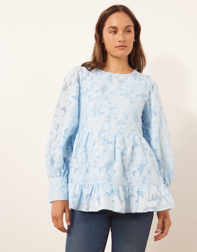 Atmos&Here Maternity  - Maternity Kaia Burnout Top