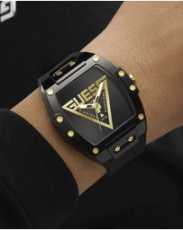 GUESS - GUESS Men's Black Analogue Watch