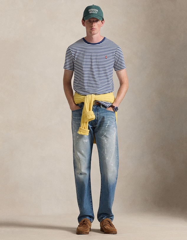 Polo Ralph Lauren - Custom Slim Fit Striped Jersey T-Shirt