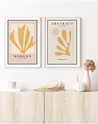 Olive et Oriel - Papiers Decoupes III Art Print