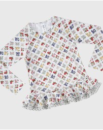 Aqua Blu Kids - Petit Four Long Sleeve Rash Vest Set - Kids