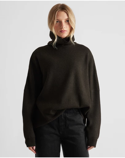 Decjuba - Edie Roll Neck Knit Jumper