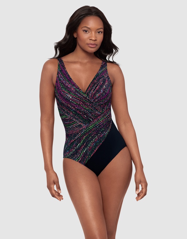Miraclesuit Swimwear  - Light Show Oceanus Soft Cup Shaping Swimsuit
