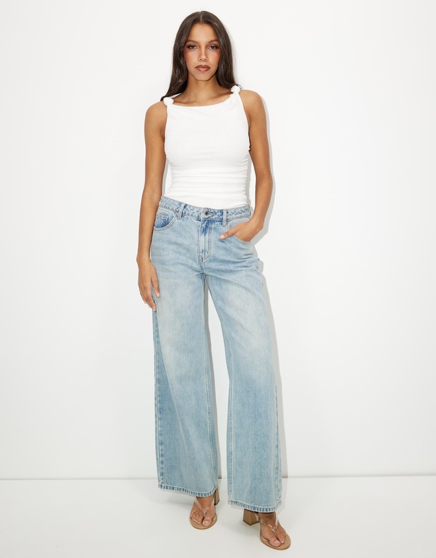 Dazie - Tyler Ruched Jersey Body Suit