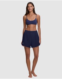 Polo Ralph Lauren - Organic Cotton & Linen High Waist Beach Short