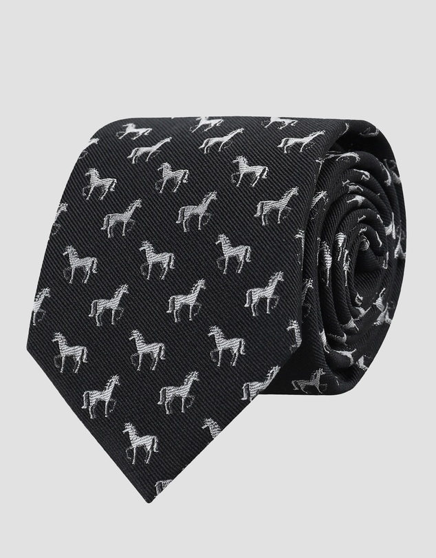 Abelard - Formal Horses Jacquard Tie