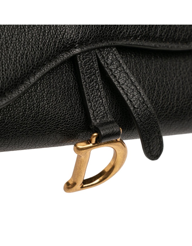 Pre-Loved by Azura Reborn - Pre-Loved Goatskin Saddle Long Wallet
